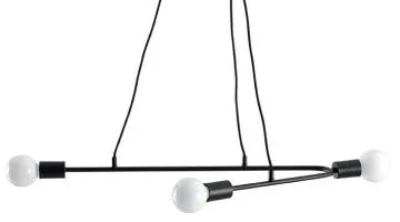 Lampa wisząca ASTRAL 3 czarna