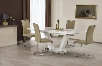 Stół VISION 160(200)x90 biały rozkładany