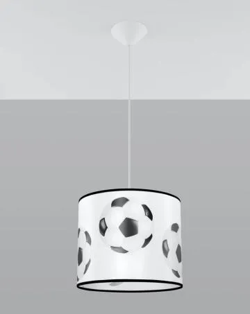 Lampa wisząca PIŁKA A 30 biała
