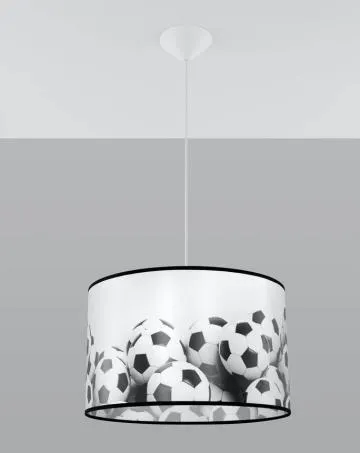 Lampa wisząca PIŁKA B 40 biała
