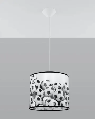 Lampa wisząca PIŁKA B 30 biała