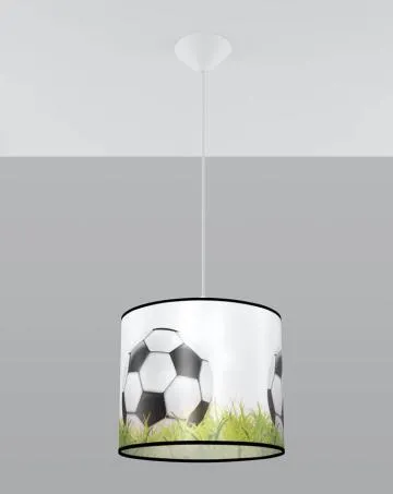 Lampa wisząca PIŁKA C 30 biała