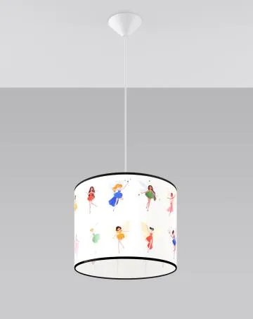 Lampa wisząca WRÓŻKI 30 biała