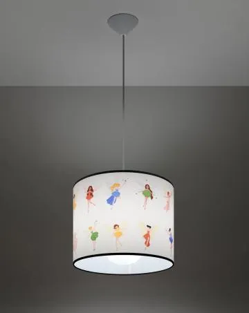 Lampa wisząca WRÓŻKI 30 biała