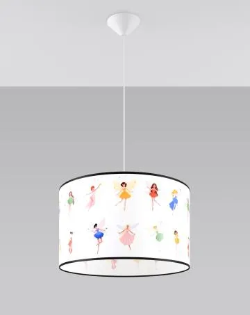 Lampa wisząca WRÓŻKI 40 biała
