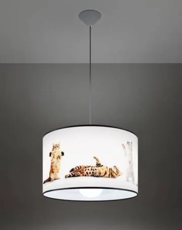 Lampa wisząca KOTY 40 biała