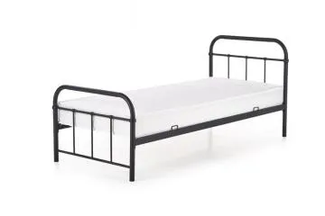 Łóżko LINDA 90x200 czarne