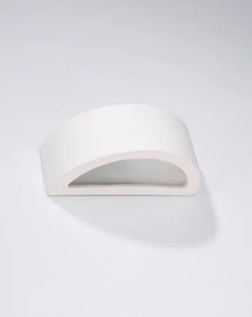Kinkiet Ceramiczny ATENA 30 biały