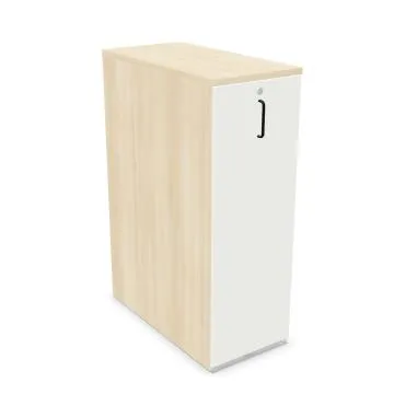 Szafka na dokumenty EASY SPACE 40cm prawa/lewa akacjowa/biała wysuwana