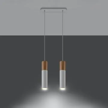 Lampa wisząca PABLO 2 biała