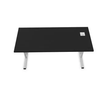 Biurko EASY SPACE C-LEG RC 140x60cm czarne grafitowe