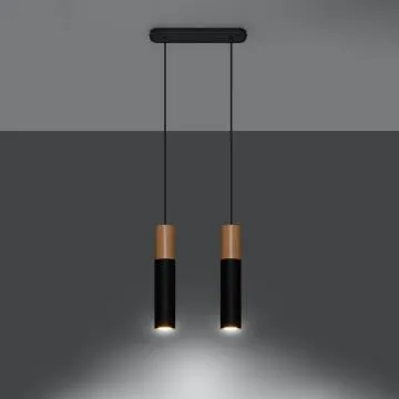 Lampa wisząca PABLO 2 czarna