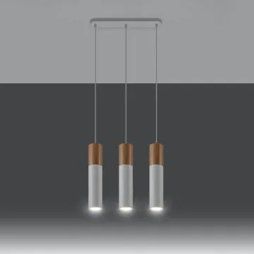 Lampa wisząca PABLO 3L biała