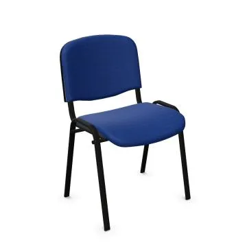 Krzesło biurowe ISO black EF078 niebieskie