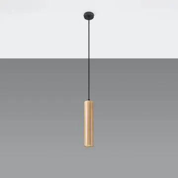 Lampa wisząca LINO 1 drewniana