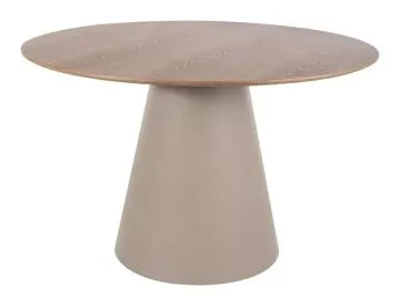 Stół okrągły Angel 120 cm dąb kaszmir