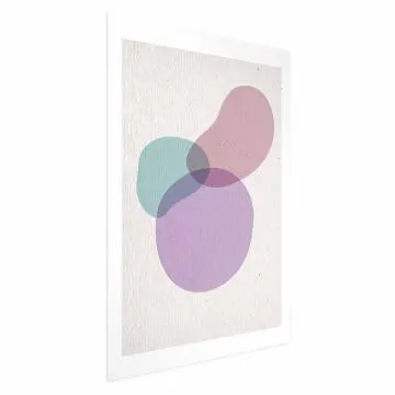 Plakat Mieszanka barw 21x30 cm bez ramy z marginesem