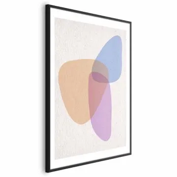 Plakat Część wspólna 60x90 cm z ramą czarną z marginesem