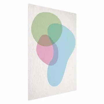 Plakat Kolorowe plamy 60x90 cm bez ramy bez marginesu