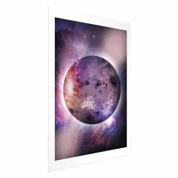 Plakat Nieznana planeta 29,7x42 cm bez ramy z marginesem