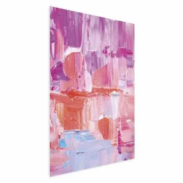 Plakat Kolorowe Pociągnięcia 42x29,7 cm bez ramy z marginesem
