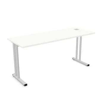 Biurko EASY SPACE C-LEG RC 160x60cm białe