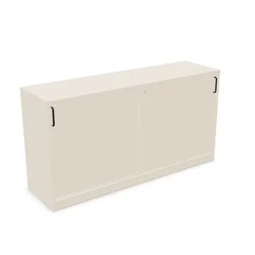 Szafka biurowa przesuwna EASY SPACE CABINET S 1.5-OH 160cm kaszmirowa zamykana