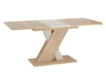 Stół rozkładany EXEL140x85 dąb cremona torro/ kaszmir
