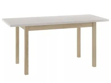 Stół rozkładany Adam 90-125x65 cm kaszmir dąb cremona torro
