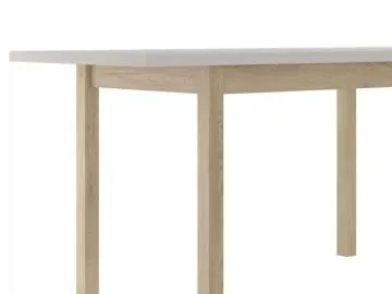 Stół rozkładany ADAM 100(140)x60 cm kaszmir/ dąb cremona torro