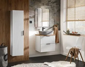 Szafka pod umywalkę ADEL WHITE 82 60cm biała