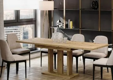 Stół rozkładany APPIA 130(210)x80 dąb artisan