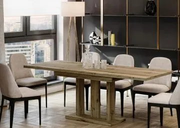 Stół rozkładany APPIA 130(210)x80 dąb wotan