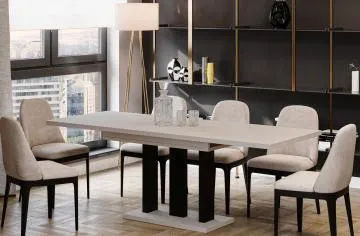 Stół rozkładany APPIA 130(210)x80 kaszmirowy mat
