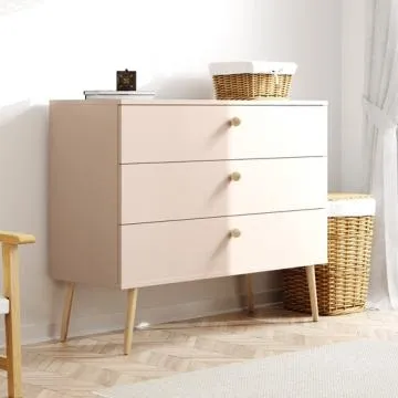 Komoda LEBEL 2 z szufladami 100cm macchiato