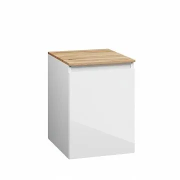 Szafka łazienkowa ARCO 40 cm biały połysk niska