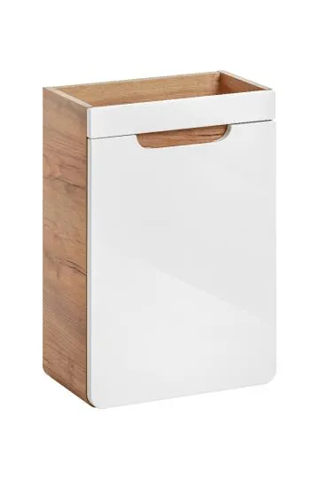 Szafka pod umywalkę ARUBA 826 40 cm biała/dąb