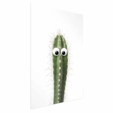 Plakat Żywy kaktus 60x90 cm bez ramy bez marginesu