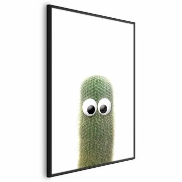 Plakat Kłujący przyjaciel 29,7x42 cm z ramą czarną bez marginesu