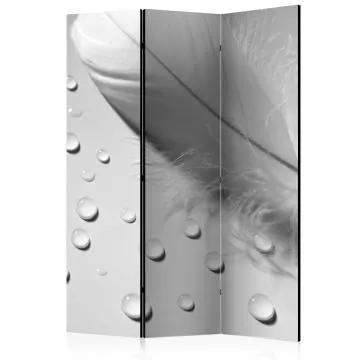 Parawan jednostronny Zwierzęta 135x172 cm 3-częściowy czarny