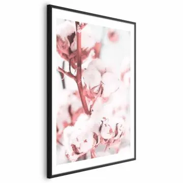 Plakat Bawełna 40x60 cm z ramą czarną z marginesem