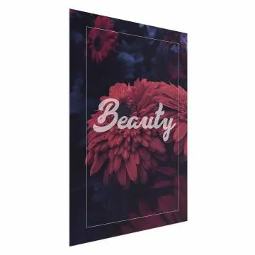 Plakat Beauty 40x60 cm bez ramy bez marginesu