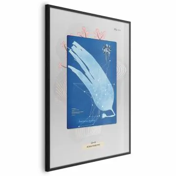 Plakat Glon 21x30 cm z ramą czarną bez marginesu