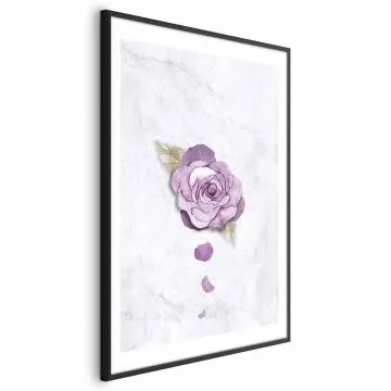 Plakat Kres wiosny 29,7x42 cm z ramą czarną z marginesem