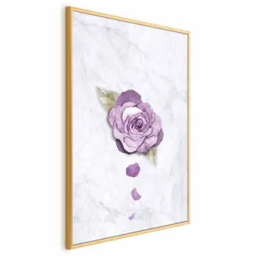 Plakat Kres wiosny 40x60 cm z ramą złotą bez marginesu