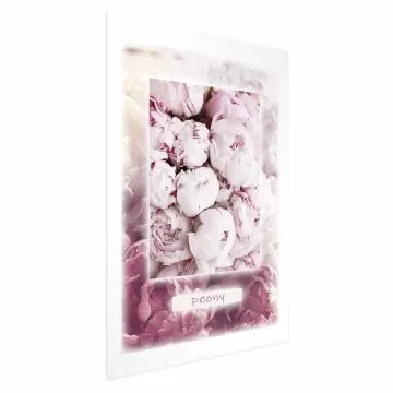 Plakat Delikatność wiosny 40x60 cm bez ramy z marginesem