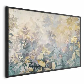 Plakat Gobelinowy wzór 60x40 cm z ramą czarną bez marginesu