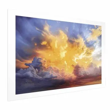 Plakat Zachód słońca 42x29,7 cm bez ramy z marginesem