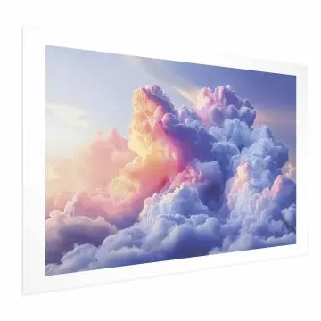 Plakat Chmury 90x60 cm bez ramy z marginesem