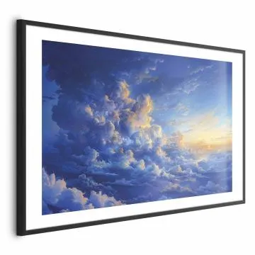 Plakat Dzieło natury 42x29,7 cm z ramą czarną z marginesem